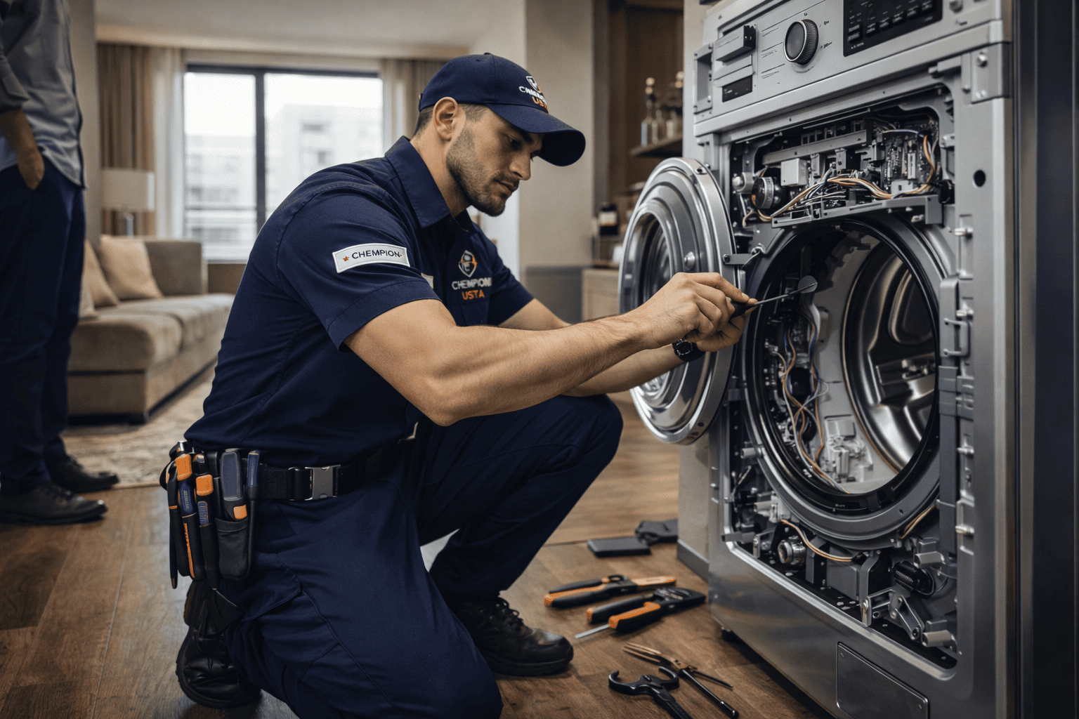 Кир ювиш машинаси таъмири